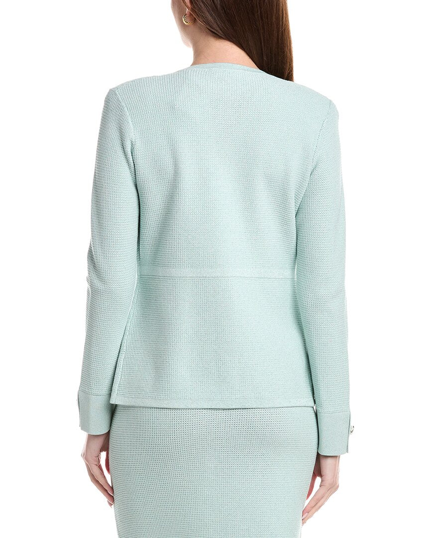 St. John Lurex Pique Jacket