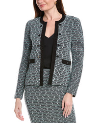 St. John Faux Double-Breasted Jacket
