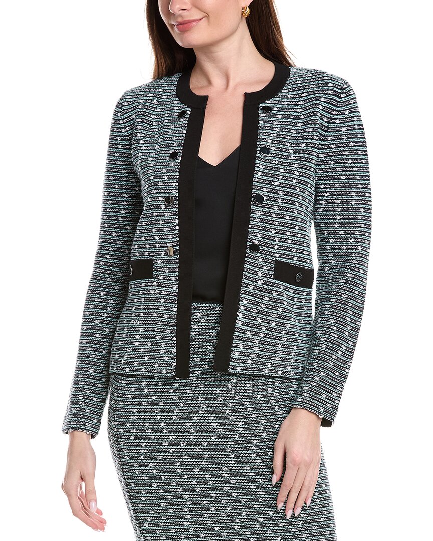 St. John Faux Double-Breasted Jacket