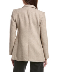 1.State Single-Breasted Herringbone Wool-Blend Blazer