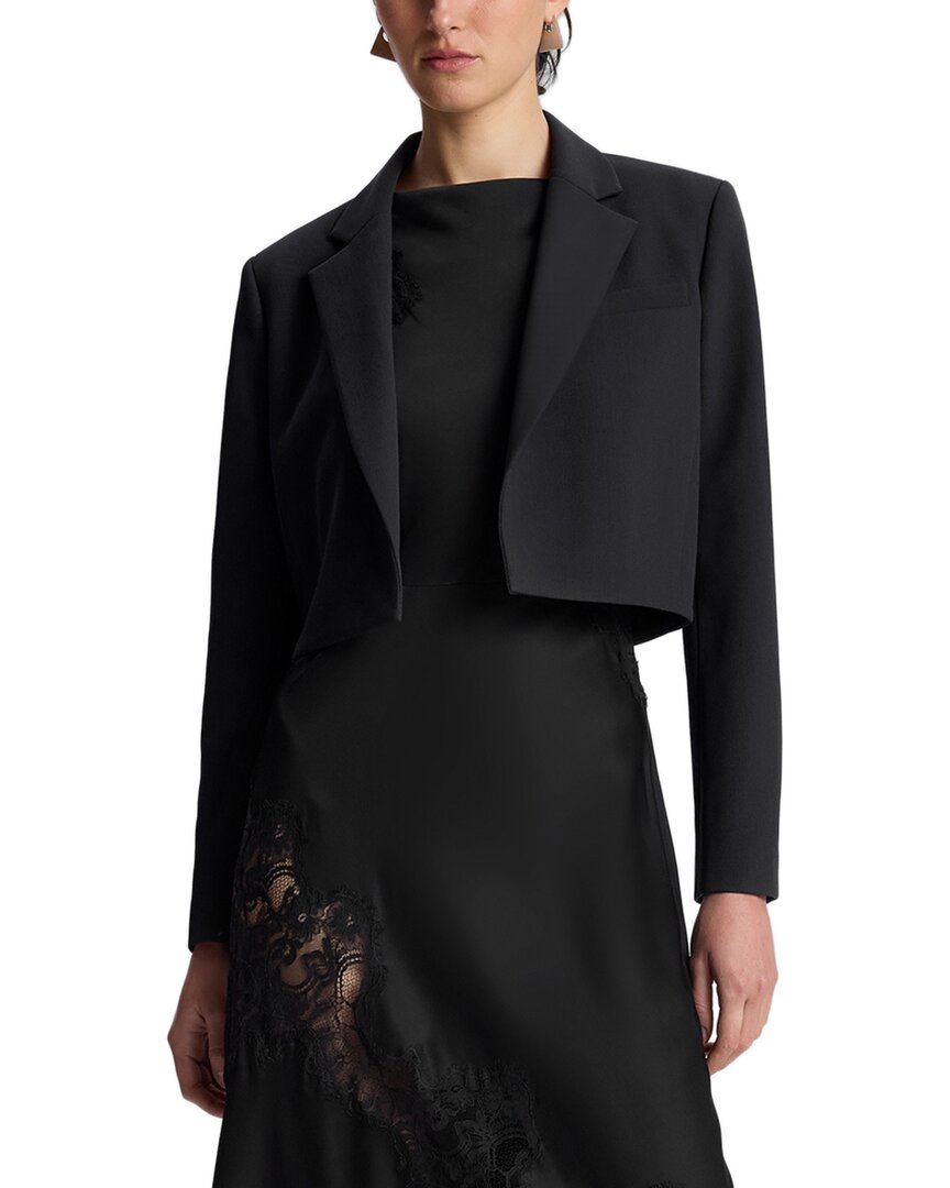 A.L.C. Cole Wool-Blend Jacket 8 Black