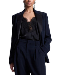 A.L.C. Brandon Wool-Blend Jacket Regular 00 (XXS) Blue
