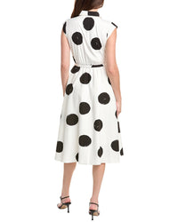 T Tahari Flare Midi Dress