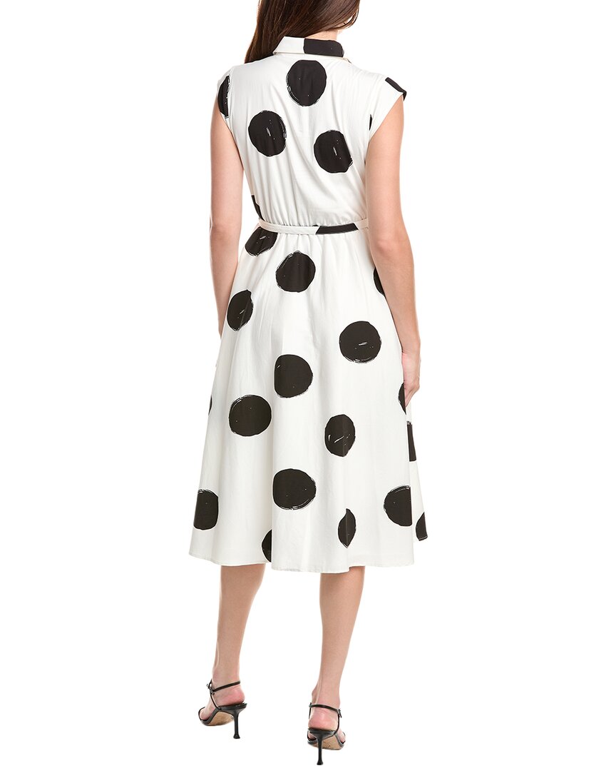 T Tahari Flare Midi Dress