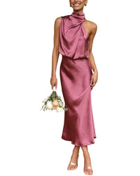 Charlotte Green Midi Dress