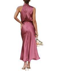 Charlotte Green Midi Dress