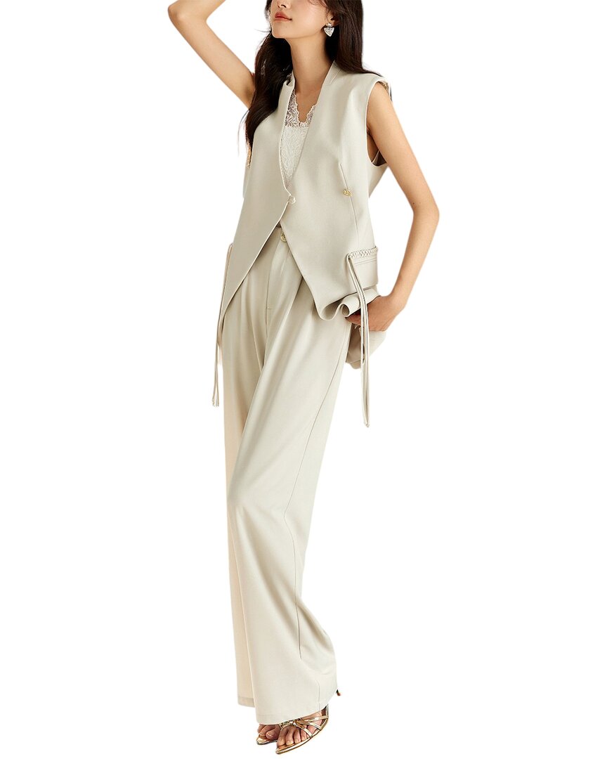 Ounixue 2Pc Vest & Pant Set