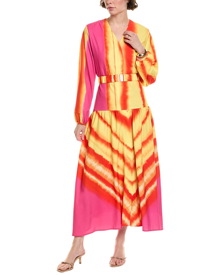 Beulah Maxi Dress Yellow