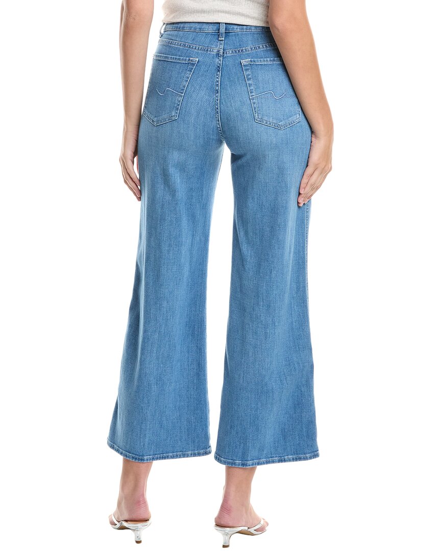 7 For All Mankind Left Hand Cropped Lotta Charleston Wide Leg Jean