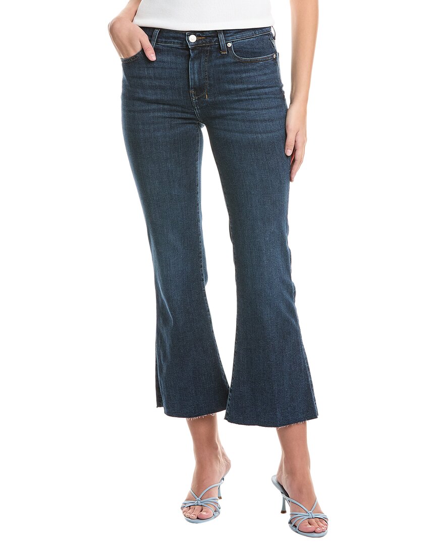 7 For All Mankind Womens Slim Illusion Cropped Dojo Gilbert Jean, 29, Blue