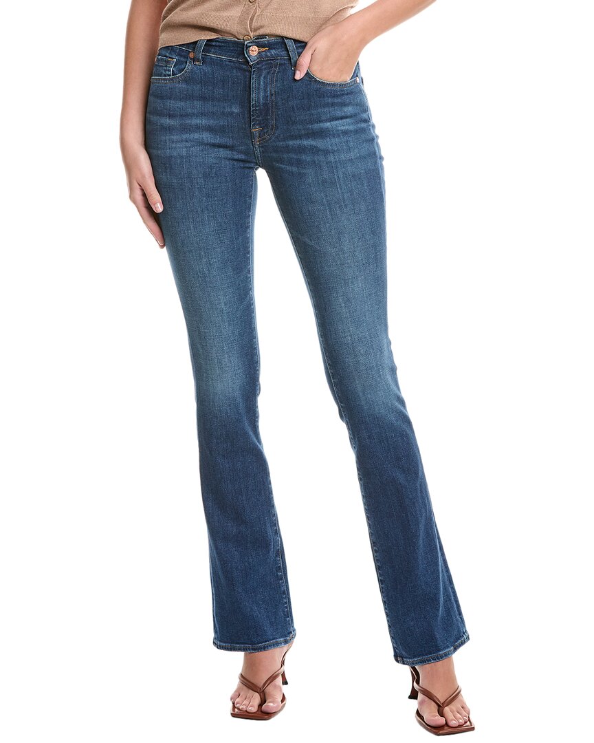 7 For All Mankind Slim Illusion Kimmie Highline Bootcut Jean Blue