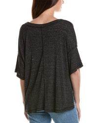 Project Social T Oh Girl Raw V-Neck T-Shirt