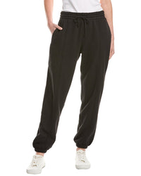 Lna Jace Seamed Fleece Jogger Pant Black