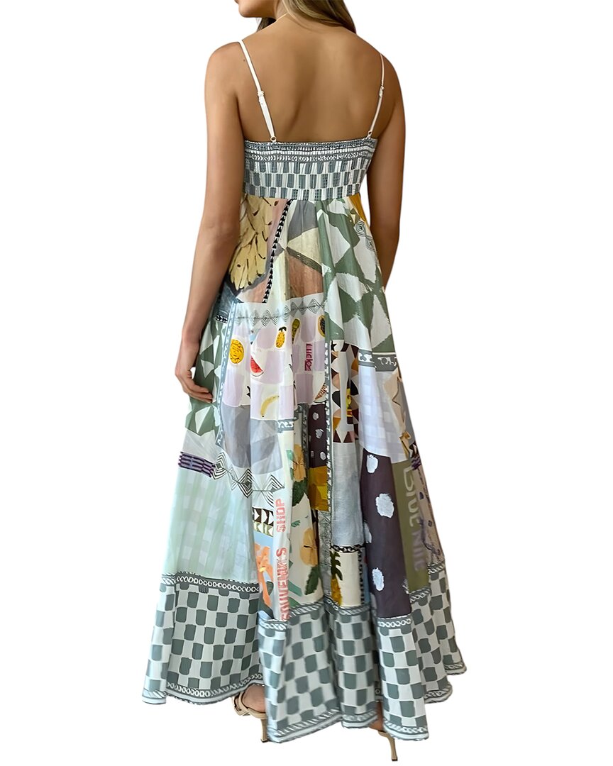 Charlotte Green Maxi Dress
