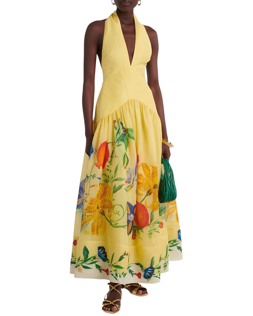 Charlotte Green Maxi Dress