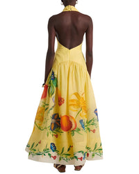 Charlotte Green Maxi Dress