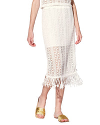 Walter Baker Ivanna Skirt White