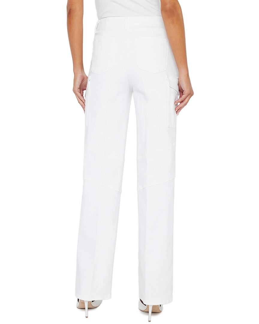 L’AGENCE L’Agence Brooklyn High-Rise Utility Wide Leg Blanc Jean