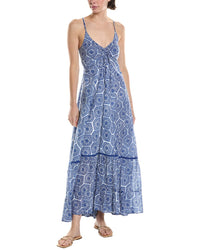Ro’S Garden Tatiana Maxi Dress Regular 4 (S) Blue