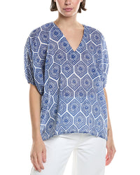 Ro’S Garden Nancy Top Regular 2 (XS) Blue