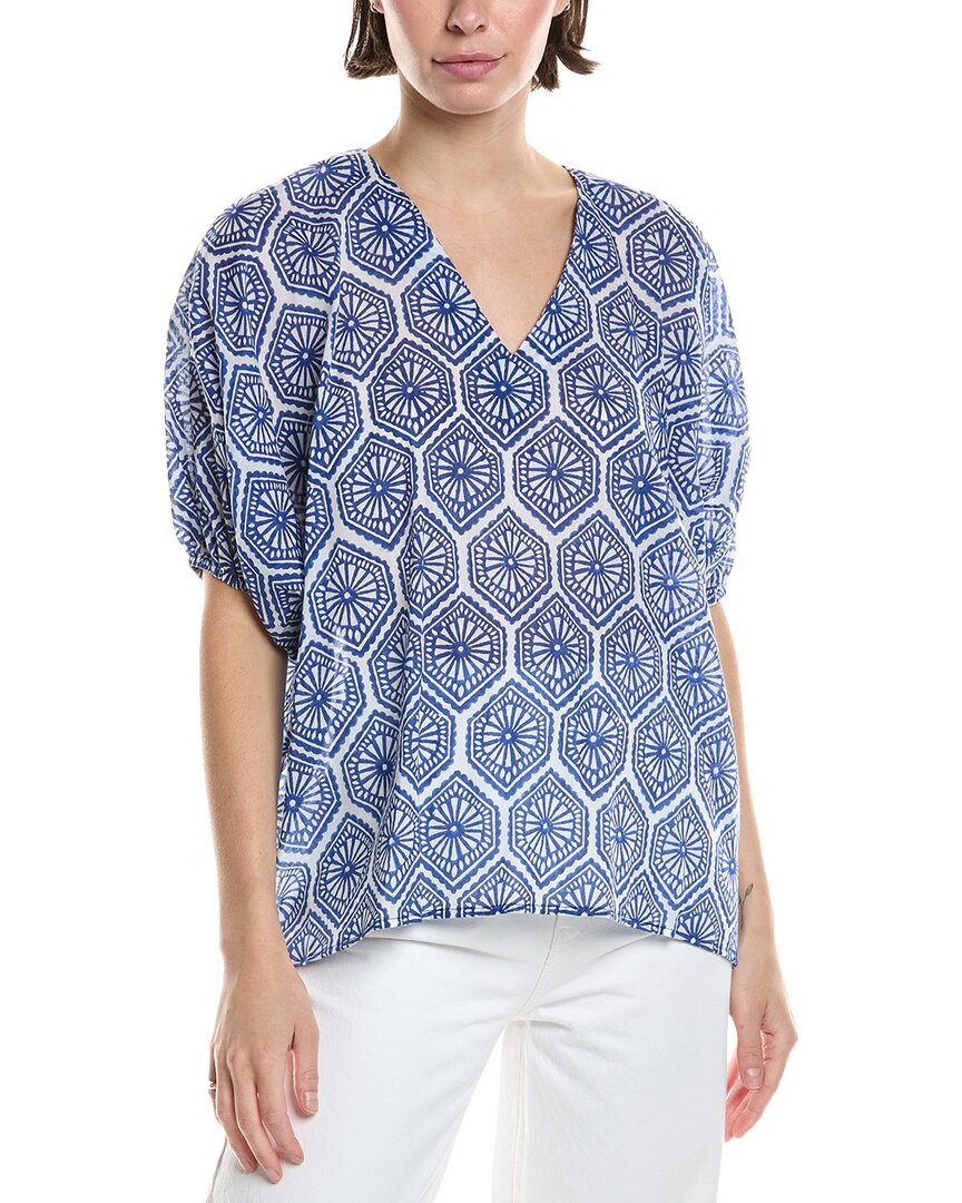 Ro’S Garden Nancy Top Regular 2 (XS) Blue