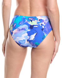 Sea Level Australia Cascade Mid-Rise Gathered Side Bikini Bottom