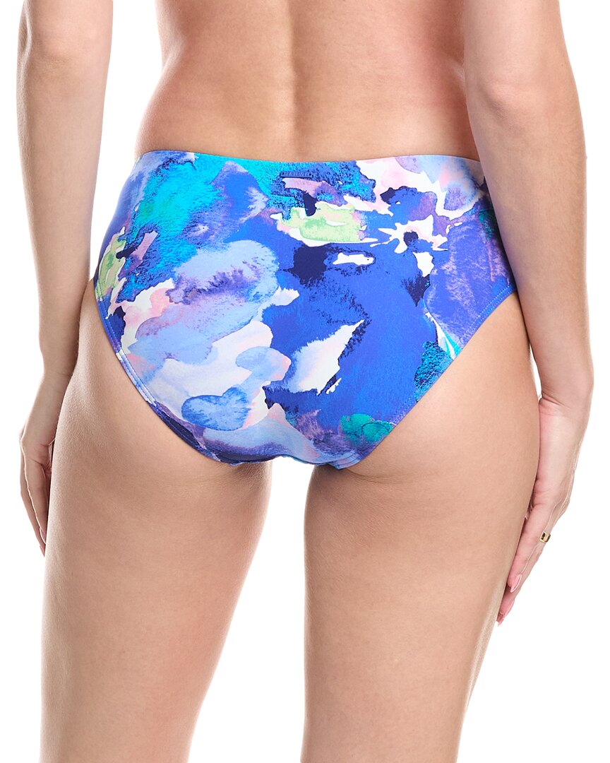 Sea Level Australia Cascade Mid-Rise Gathered Side Bikini Bottom