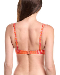 Sea Level Australia Checkmate Longline Underwire Bikini Top
