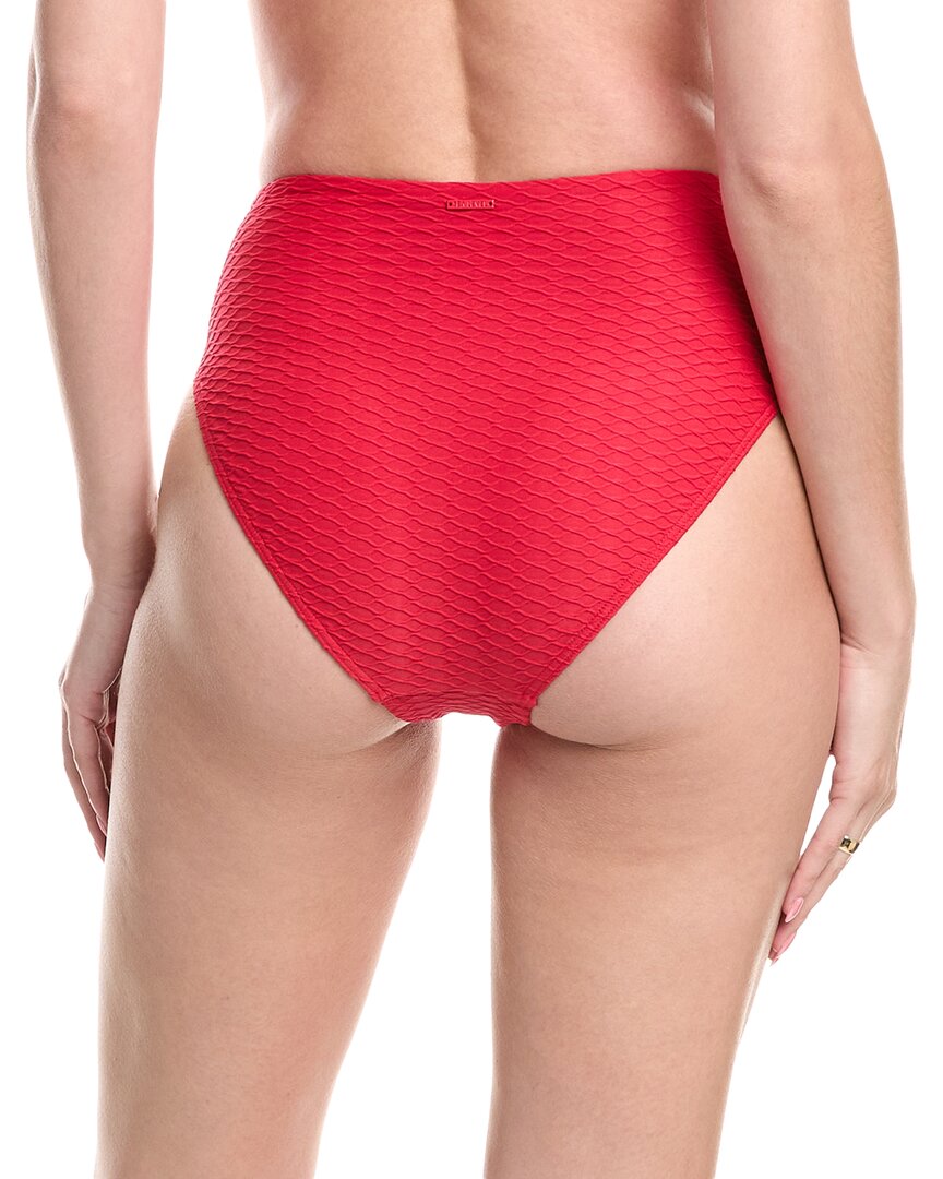 Sea Level Australia Honeycomb Retro High-Waist Bikini Bottom