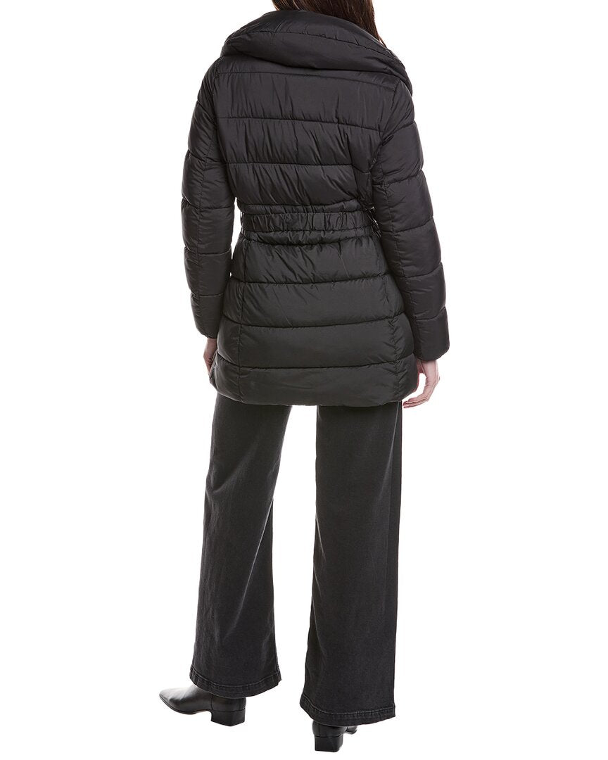 Kenneth Cole Powder-Touch Puffer Coat