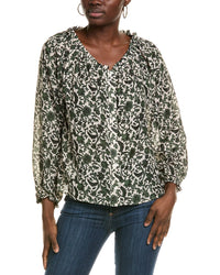 Vince Camuto Off-The-Shoulder Blouse Green