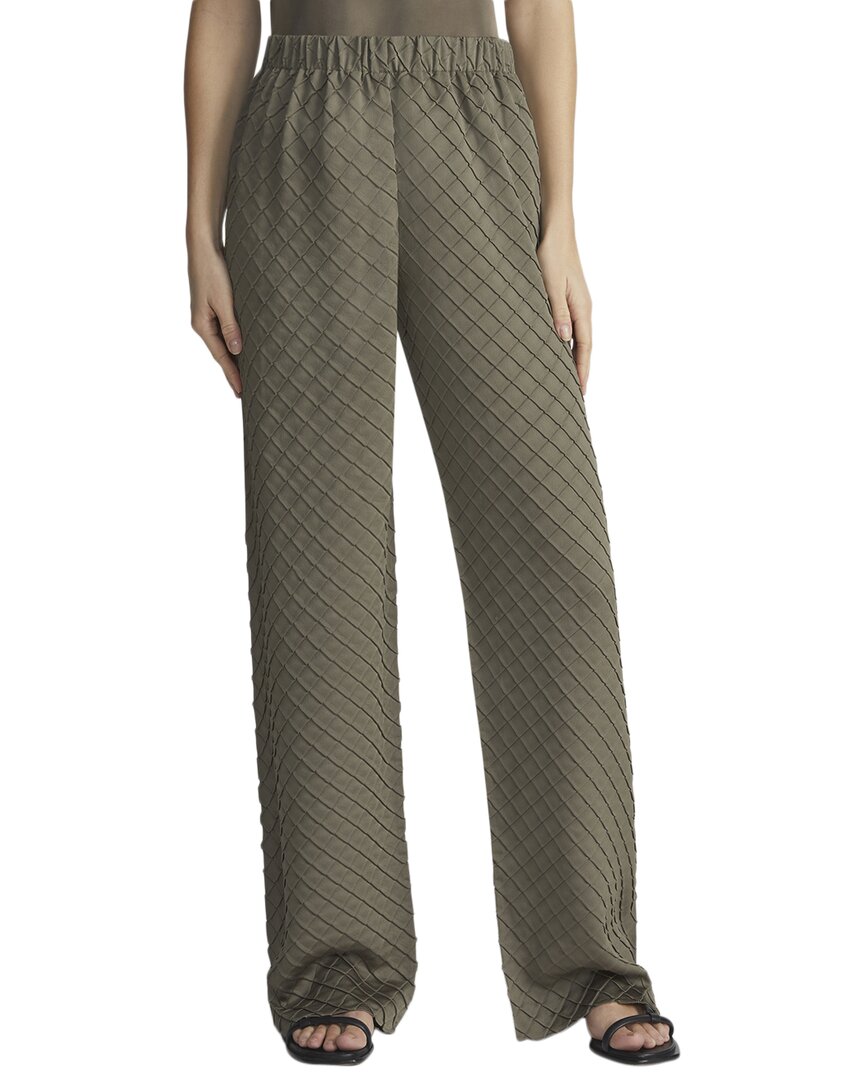 Lafayette 148 New York Diamond Plisse Riverside Pant