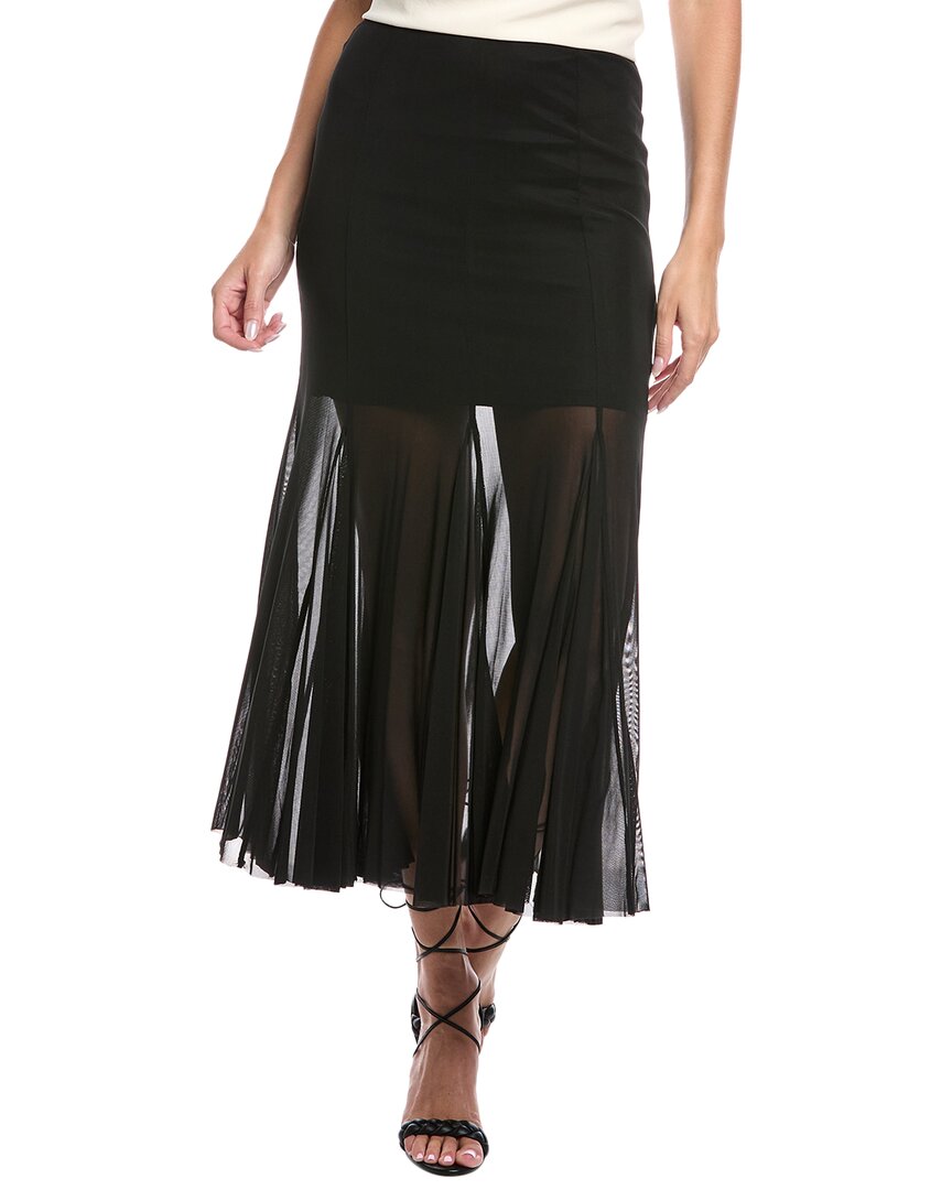 Kenneth Cole Pull-On Fit & Flare Midi Skirt