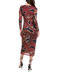 Kenneth Cole Knot Front Maxi Dress