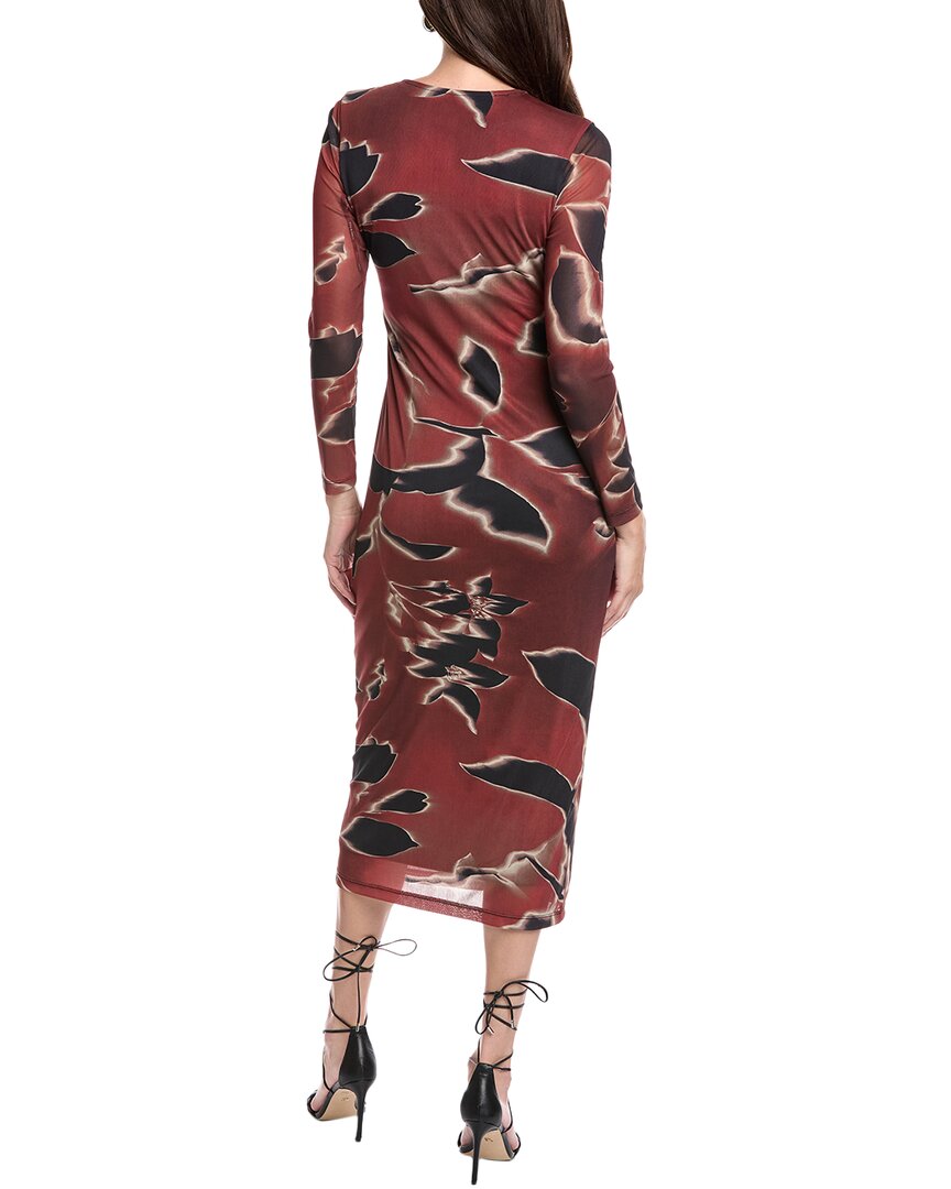 Kenneth Cole Knot Front Maxi Dress