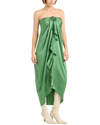 Cinq À Sept Meredith Silk Dress Green
