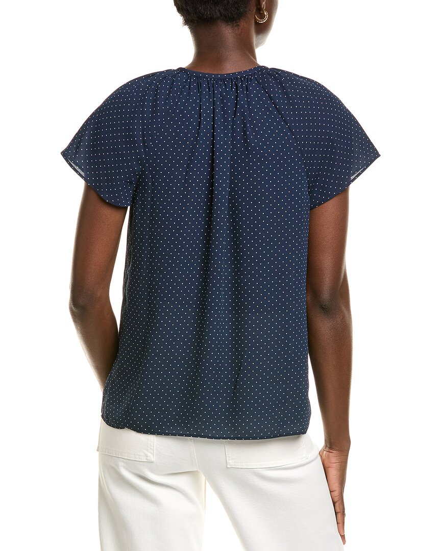 Brooks Brothers Keyhole Blouse