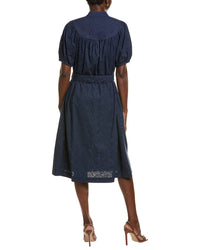 Brooks Brothers Eyelet Shirtdress