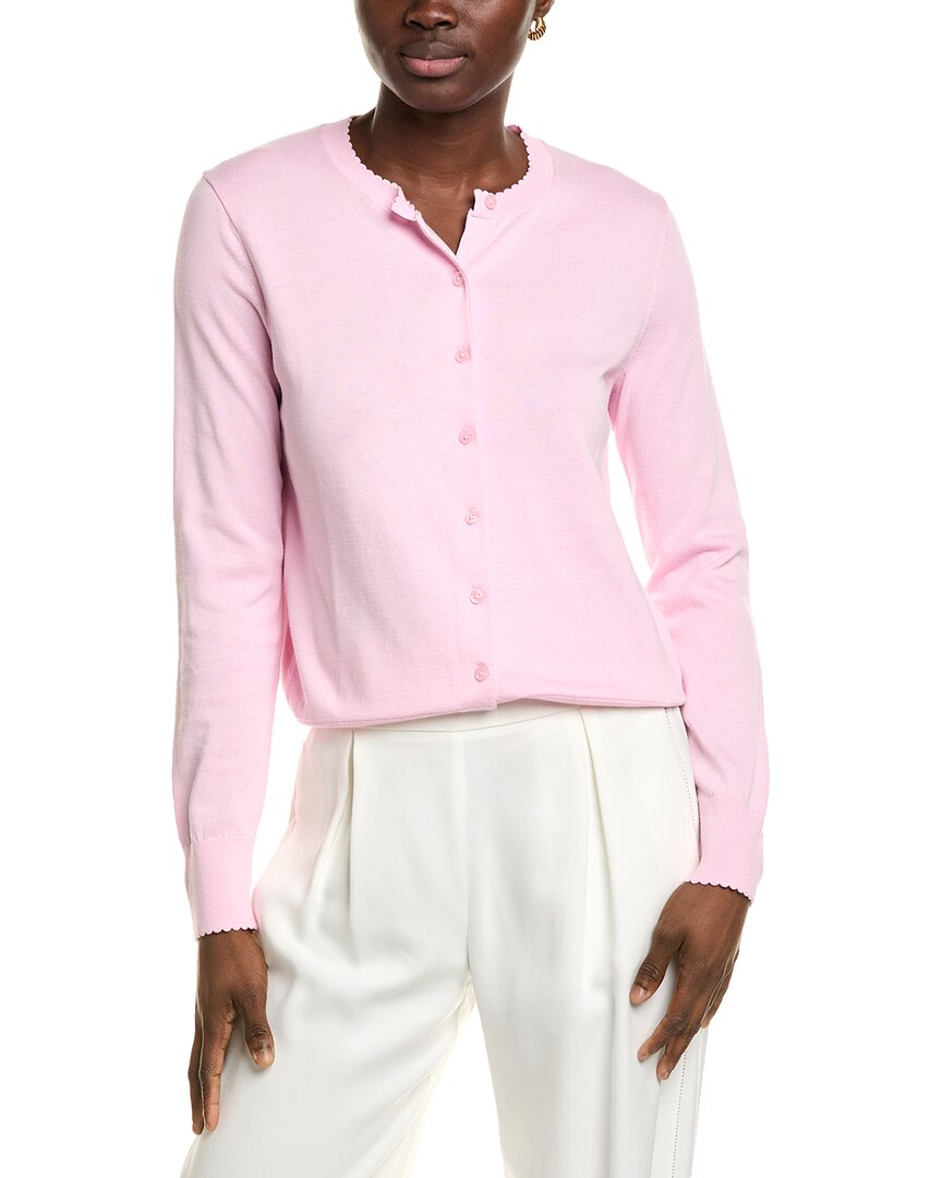 Brooks Brothers Brooks Brothers Scalloped Cardigan