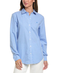 Brooks Brothers Brooks Brothers Classic Gingham Blouse