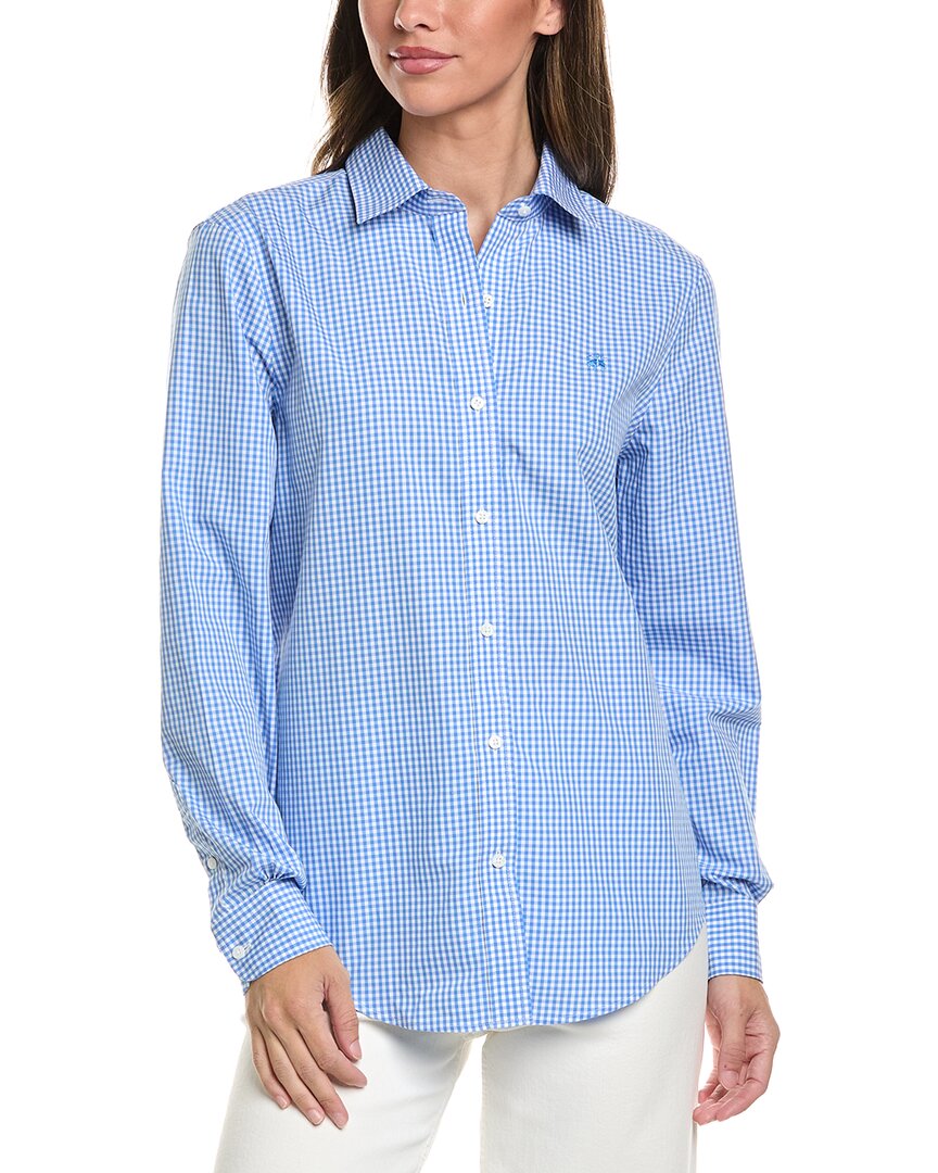 Brooks Brothers Brooks Brothers Classic Gingham Blouse