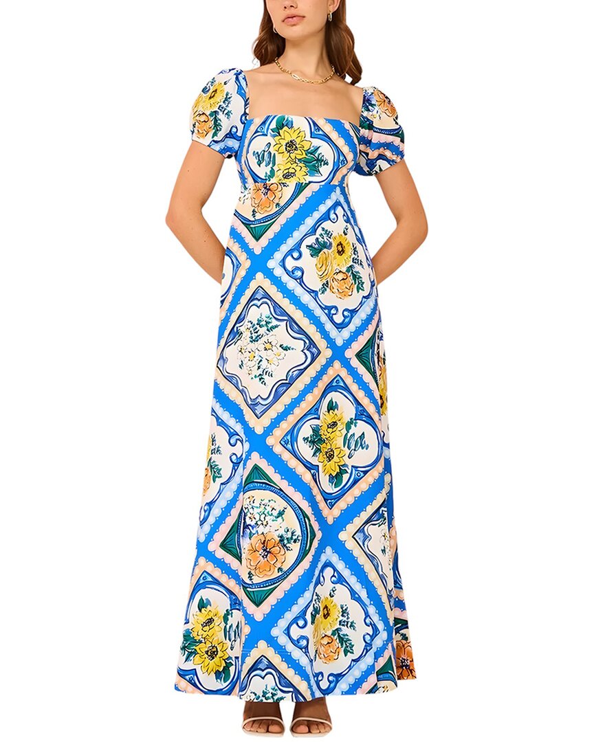 ESEA Esea Linen-Blend Maxi Dress