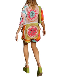 ESEA Esea 2Pc Linen-Blend Shirt & Short Set