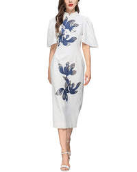 Adele Berto Midi Dress