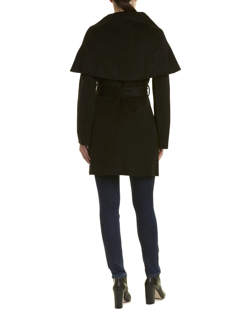 Tahari Maria Belted Wool-Blend Coat