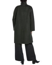 Tahari Sydney Long Wool-Blend Coat