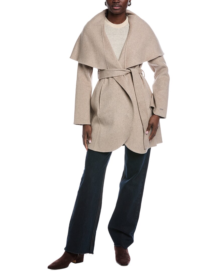 Tahari Marilyn Wool-Blend Coat