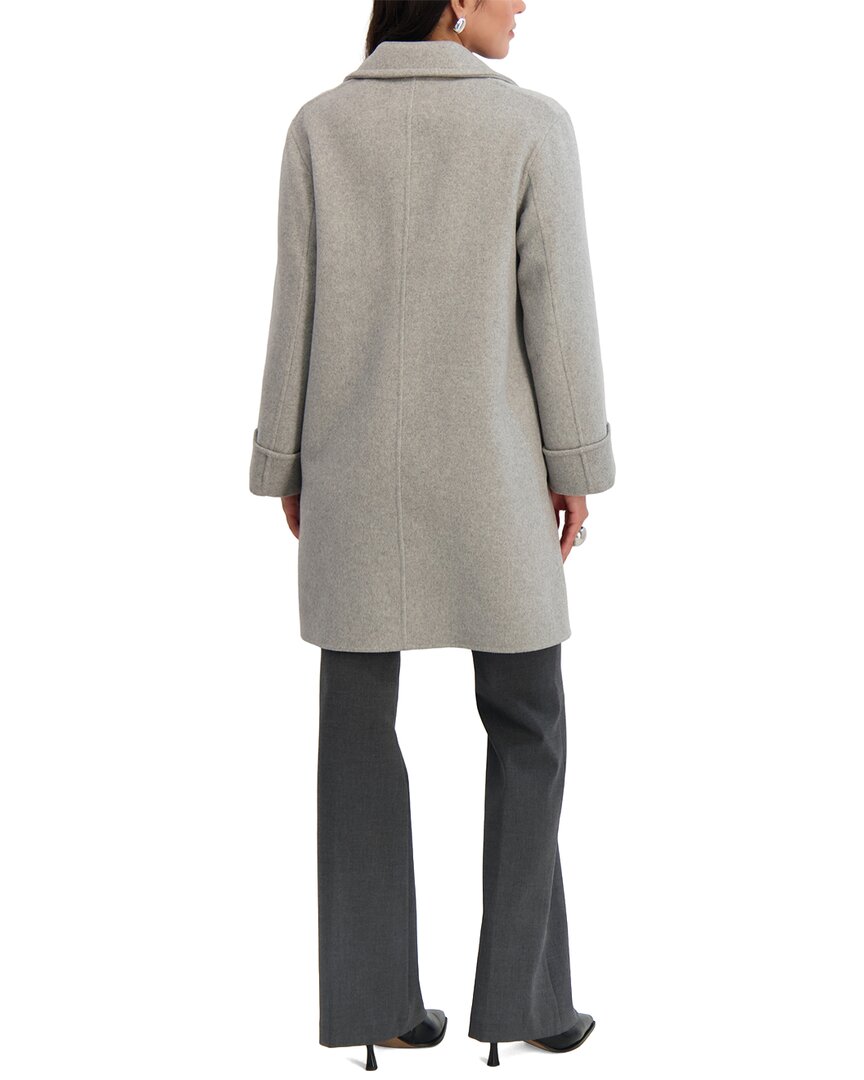 Tahari Sandra Medium Wool-Blend Coat