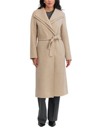 Tahari Elliot Long Wool-Blend Coat
