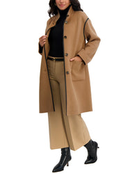 Tahari Sydney Long Wool-Blend Coat